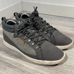 SAOLA Shoes Men's Sz 9.5 Chukka‎ Grey Featherlight Comfort